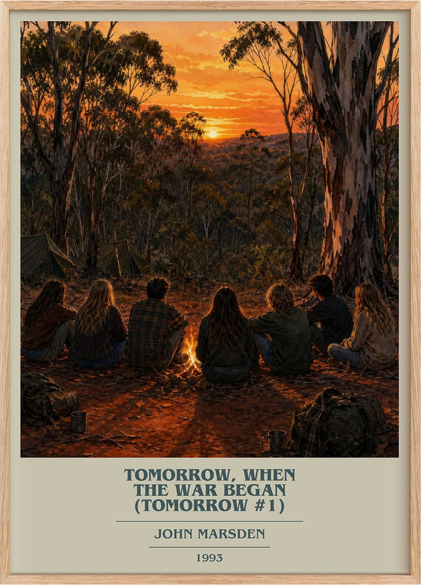 Tomorrow, when the war began (Tomorrow #1) Book Cover Poster – J.