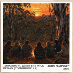 Tomorrow, when the war began (Tomorrow #1) Literary Art Print by John Marsden