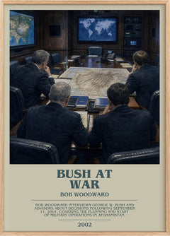 Bush at war Bookish Wall Art by Bob Woodward