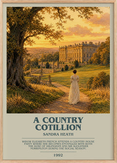 A Country Cotillion Bookish Wall Art by Sandra Heath