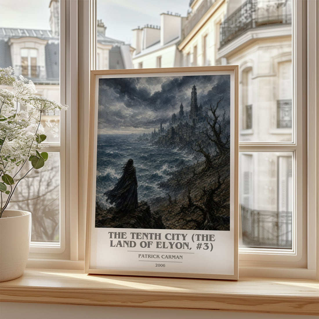 The Tenth City (The Land of Elyon, #3) book cover poster colour and style options – Patrick Carman book art