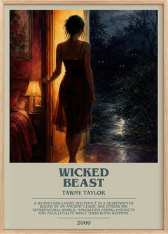 Wicked beast Bookish Wall Art by Tawny Taylor
