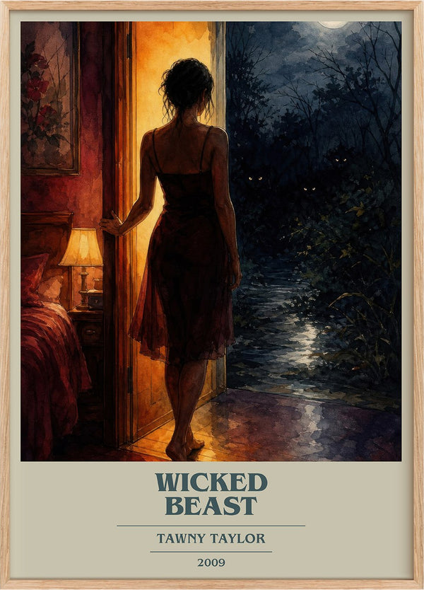 Wicked beast Book Cover Poster by Tawny Taylor