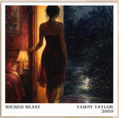 Wicked beast Literary Art Print by Tawny Taylor