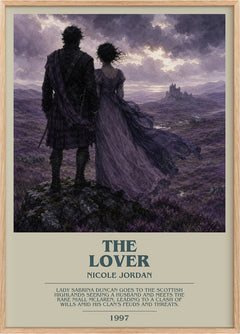 The Lover Bookish Wall Art by Nicole Jordan