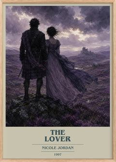 The Lover Book Cover Poster by Nicole Jordan