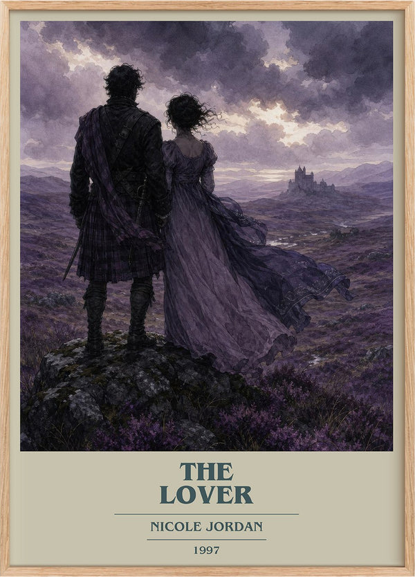 The Lover Book Cover Poster by Nicole Jordan