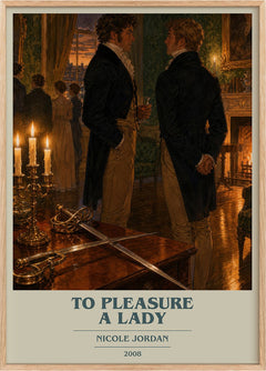 To Pleasure A Lady Book Cover Poster by Nicole Jordan