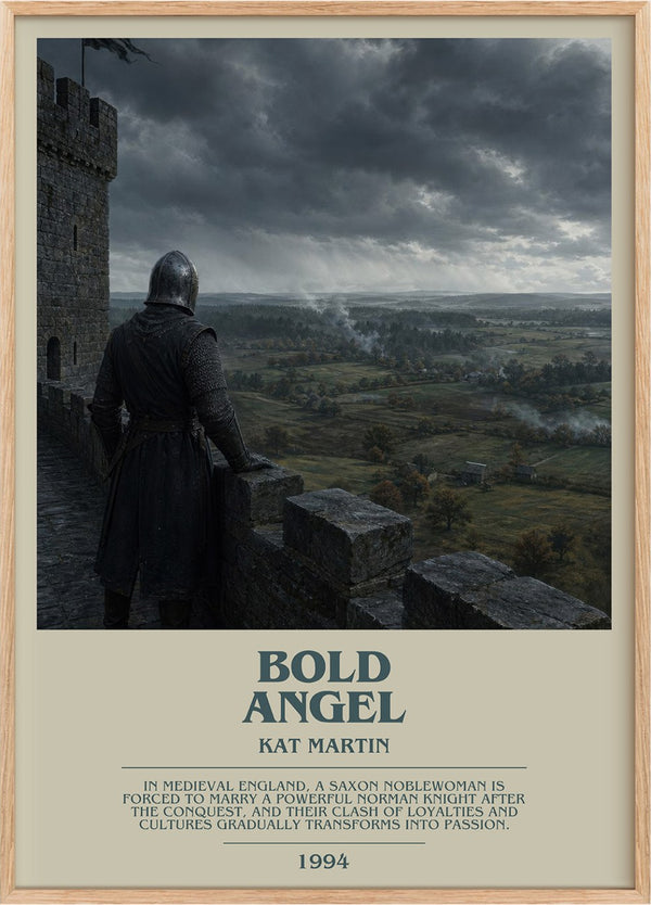 Bold Angel Bookish Wall Art by Kat Martin