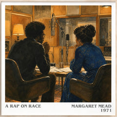 A rap on race Literary Art Print by Margaret Mead