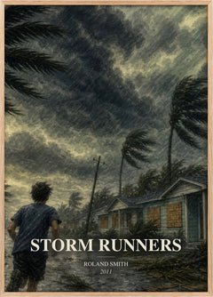 Storm Runners Book Watercolour Illustration by Roland Smith