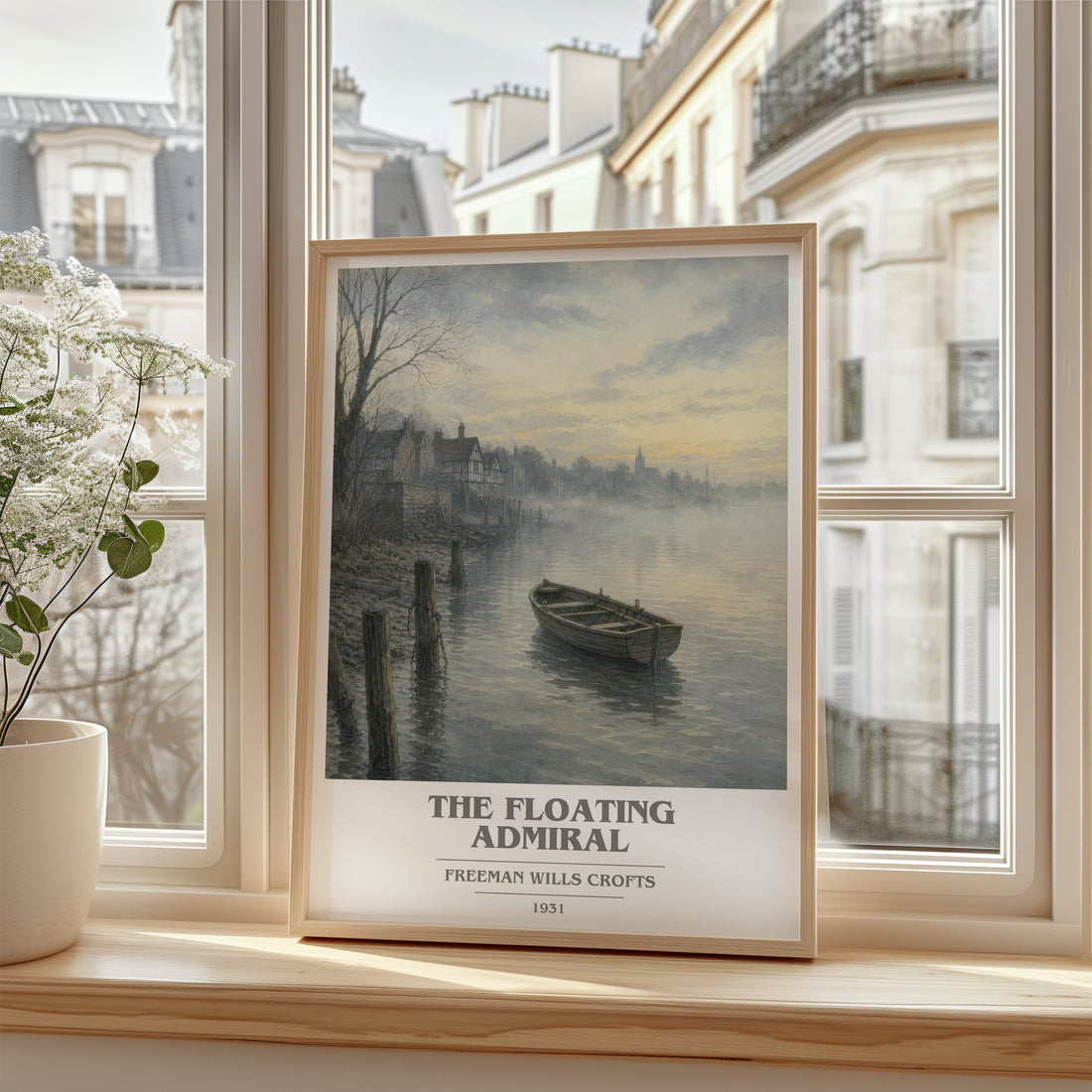 The Floating Admiral book cover poster colour and style options – Freeman Wills Crofts book art