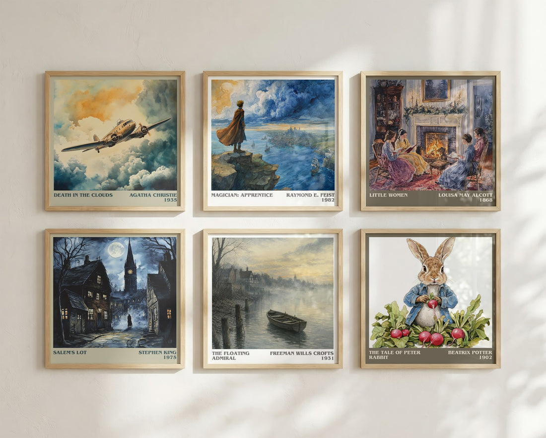 The Floating Admiral literary art print colour and style options – Freeman Wills Crofts book art