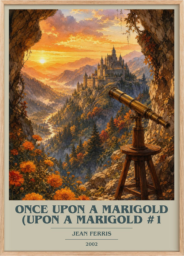 Once Upon A Marigold (Upon a Marigold #1 Book Cover Poster – J. Ferris