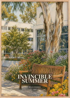 Invincible Summer Book Watercolour Illustration by Jean Ferris