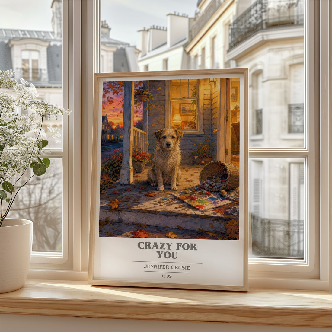 Crazy for You book cover poster colour and style options – Jennifer Crusie book art