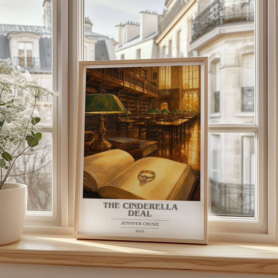 The Cinderella Deal book cover poster colour and style options – Jennifer Crusie book art
