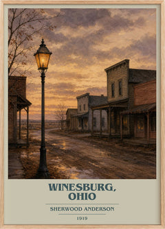 Winesburg, Ohio Book Cover Poster by Sherwood Anderson