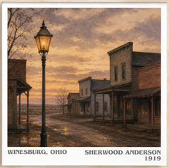 Winesburg, Ohio Literary Art Print by Sherwood Anderson