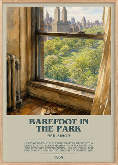 Barefoot in the park Bookish Wall Art by Neil Simon