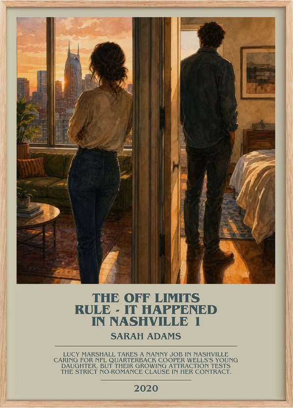 Off Limits Rule - It Happened in Nashville 1 Bookish Wall Art by Sarah Adams
