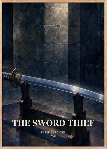 The Sword Thief Book Watercolour Illustration by Peter Lerangis