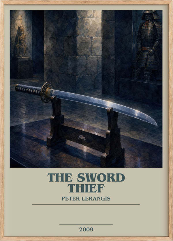 The Sword Thief Bookish Wall Art by Peter Lerangis