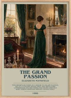 The Grand Passion Bookish Wall Art by Elizabeth Mansfield