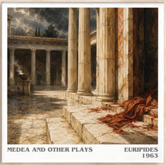 Medea and other plays Literary Art Print by Euripides