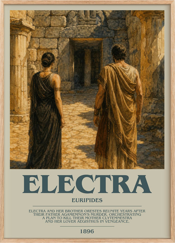 Electra Bookish Wall Art by Euripides