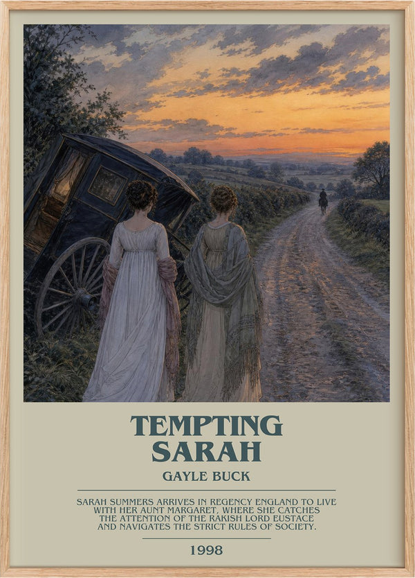 Tempting Sarah Bookish Wall Art by Gayle Buck