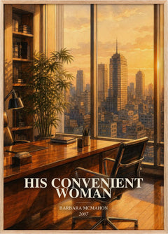 His Convenient Woman Book Watercolour Illustration by Barbara McMahon