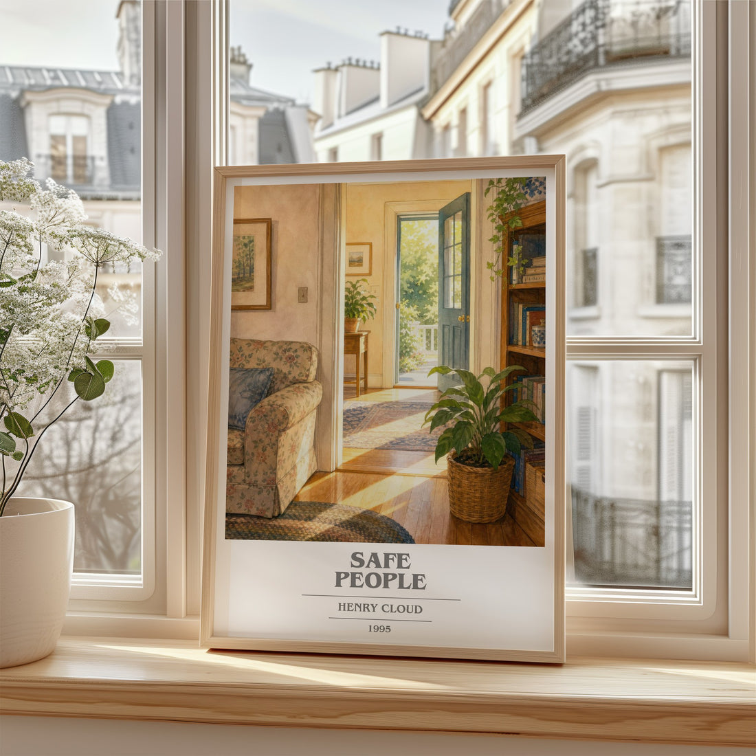 Safe People book cover poster colour and style options – Henry Cloud book art