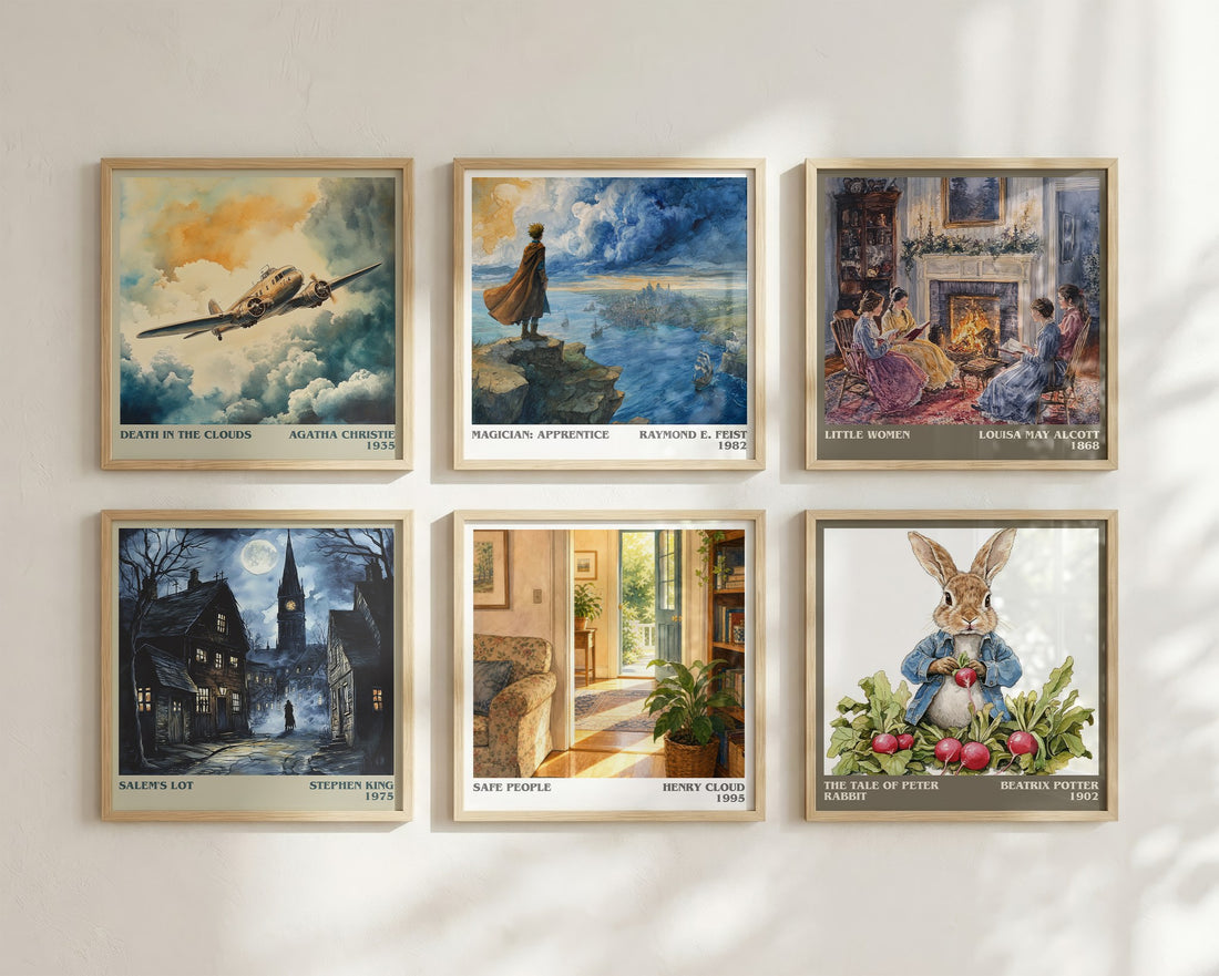 Safe People literary art print colour and style options – Henry Cloud book art