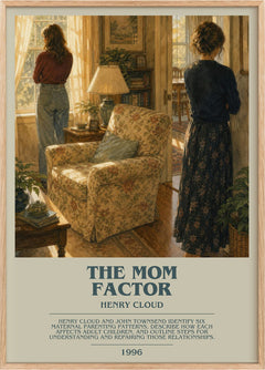 The Mom Factor Bookish Wall Art by Henry Cloud