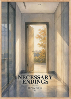 Necessary Endings Book Watercolour Illustration by Henry Cloud