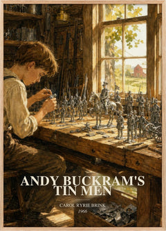 Andy Buckram's Tin Men Book Watercolour Illustration by C. Brink