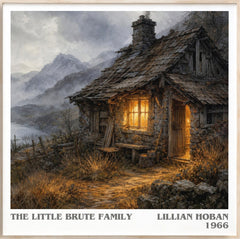 The little Brute family Literary Art Print by Lillian Hoban