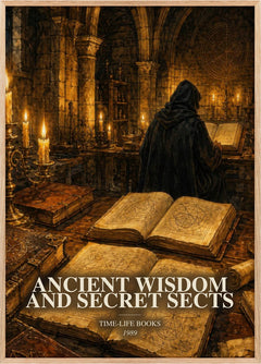 Ancient wisdom and secret sects Book Watercolour Illustration by Time-Life Books