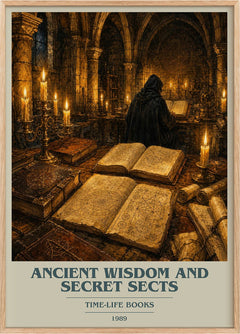 Ancient wisdom and secret sects Book Cover Poster by Time-Life Books