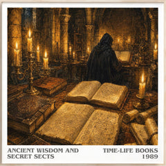 Ancient wisdom and secret sects Literary Art Print by Time-Life Books