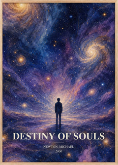 Destiny of souls Book Watercolour Illustration by Newton, Michael