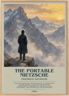 The portable Nietzsche Bookish Wall Art by Friedrich Nietzsche