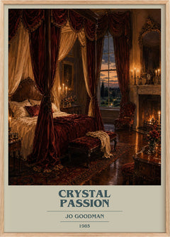 Crystal Passion Book Cover Poster by Jo Goodman