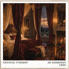 Crystal Passion Literary Art Print by Jo Goodman
