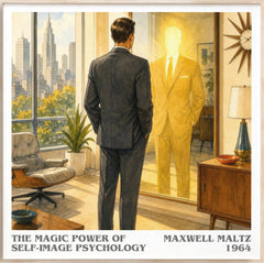 Magic Power of Self-Image Psychology Literary Art Print by M. Maltz