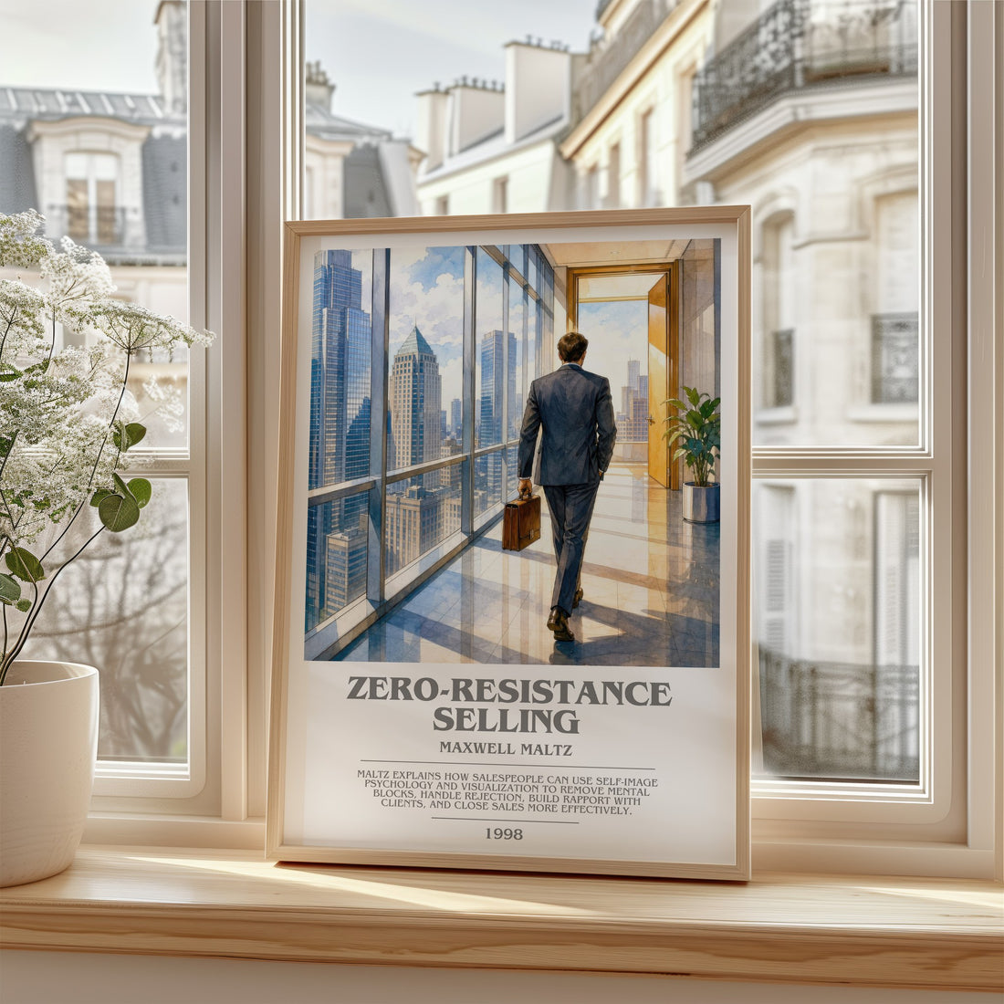 Zero-resistance selling bookish poster colour and style options – Maxwell Maltz book art