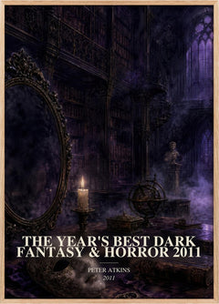 The Year's Best Dark Fantasy & Horror 2011 Book Watercolour Illustration by Peter Atkins
