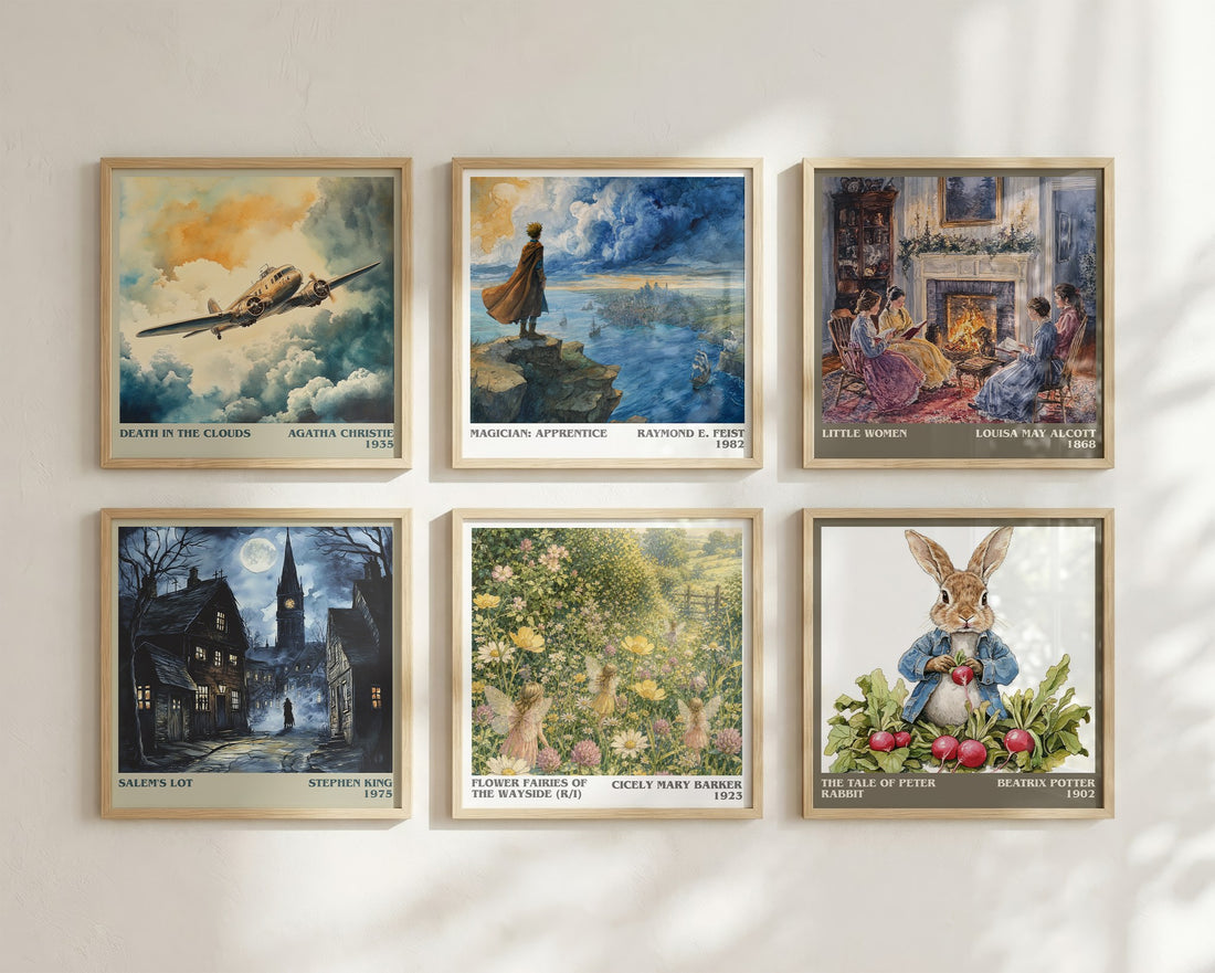 Flower Fairies of the Wayside (R/I) literary art print colour and style options – Cicely Mary Barker book art