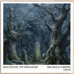 Deutsche mythologie Literary Art Print by Wilhelm Grimm